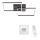 Leuchten Direkt 14141-18 - LED Dimmable ceiling light IVEN 2xLED/14W/230V + remote controller