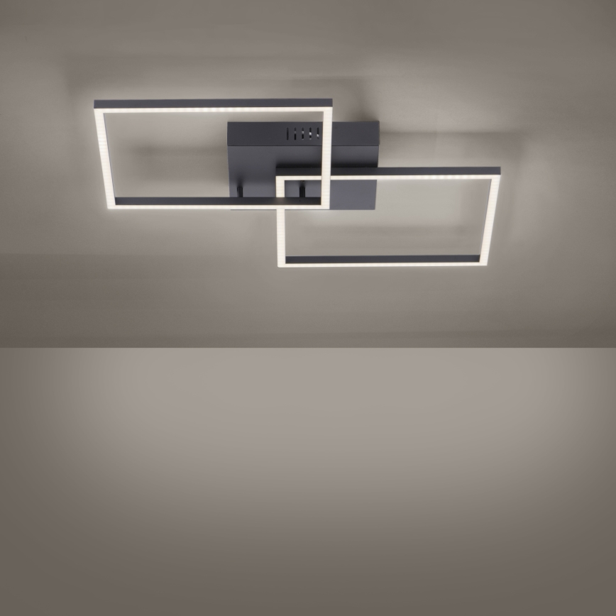 Leuchten Direkt 14141-18 - LED Dimmable ceiling light IVEN 2xLED/14W/230V + remote controller