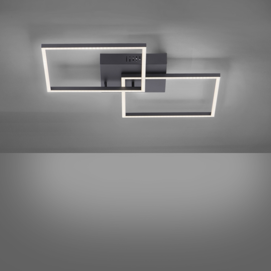 Leuchten Direkt 14141-18 - LED Dimmable ceiling light IVEN 2xLED/14W/230V + remote controller