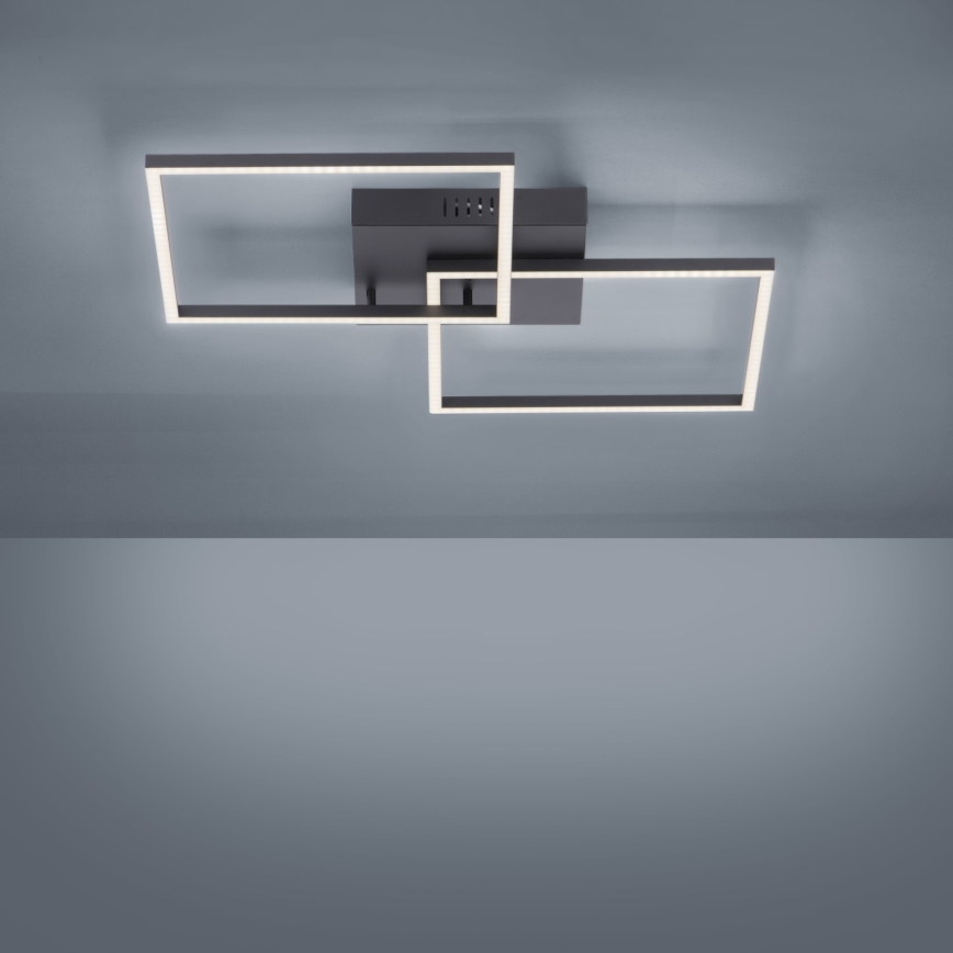 Leuchten Direkt 14141-18 - LED Dimmable ceiling light IVEN 2xLED/14W/230V + remote controller