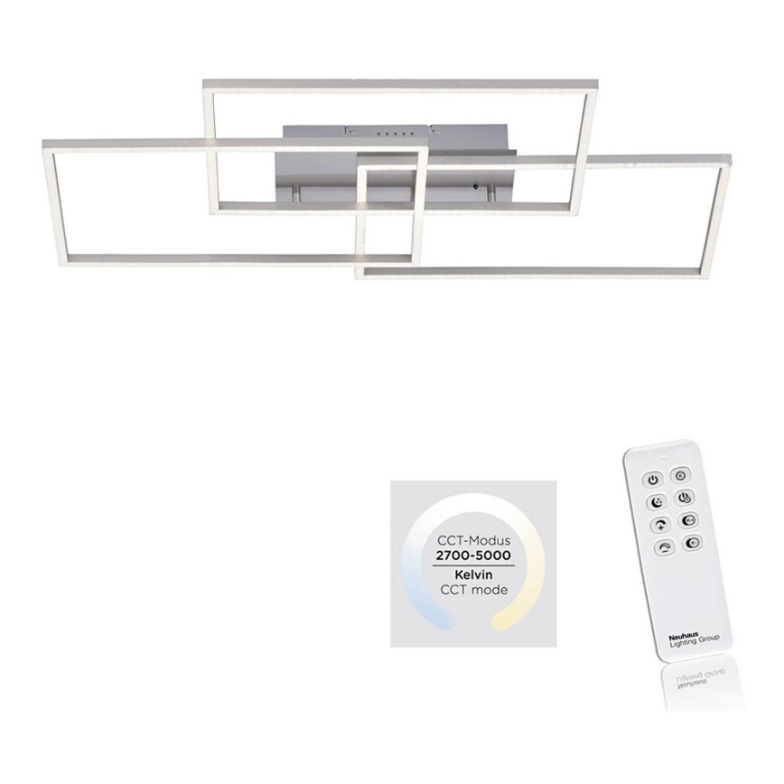 Leuchten Direkt 14150-55 - LED Dimming ceiling light IVEN 3xLED/13W/230V + remote control