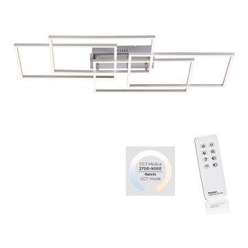 Leuchten Direkt 14151-55 - LED Dimming ceiling light IVEN 4xLED/12W/230V + remote control