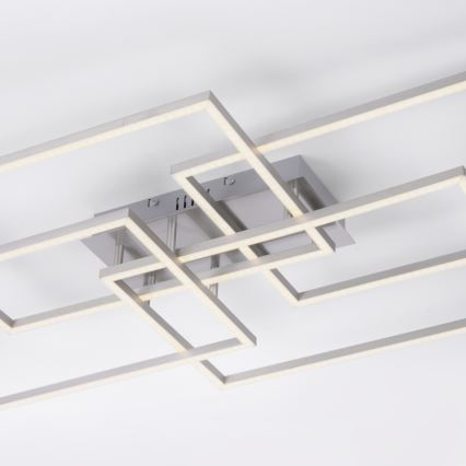 Leuchten Direkt 14151-55 - LED Dimming ceiling light IVEN 4xLED/12W/230V + remote control