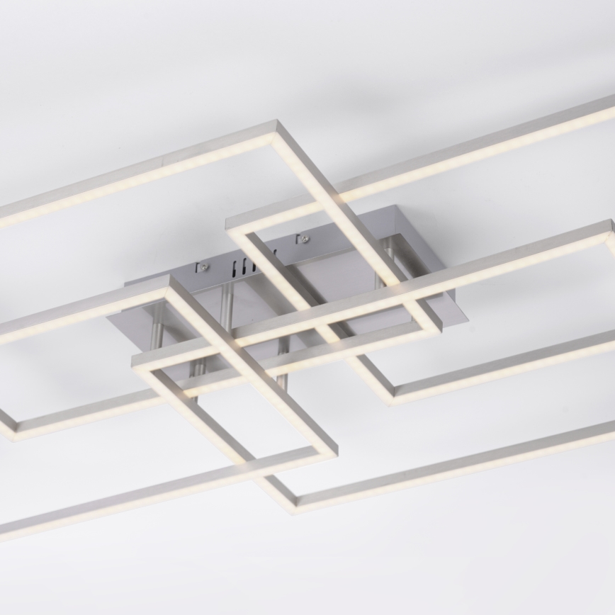 Leuchten Direkt 14151-55 - LED Dimming ceiling light IVEN 4xLED/12W/230V + remote control