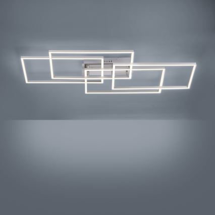Leuchten Direkt 14151-55 - LED Dimming ceiling light IVEN 4xLED/12W/230V + remote control