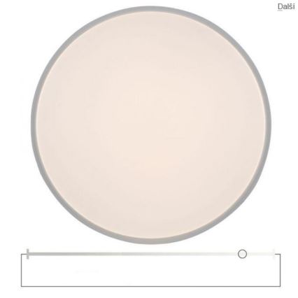 Leuchten Direkt 14208-16 - LED Dimmable ceiling light COLIN LED/18W/230V