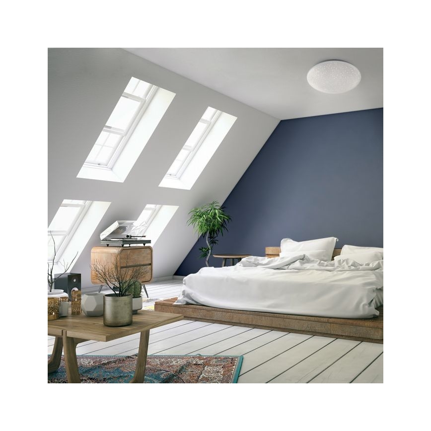 Leuchten Direkt 14241-16 - LED RGB Dimmable ceiling light SKYLER LED/5,6W/230V + remote control