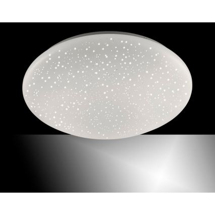 Leuchten Direkt 14242-16 - LED RGB Dimmable ceiling light SKYLER LED/18W/230V + remote control