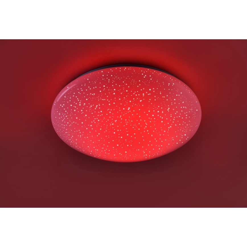 Leuchten Direkt 14242-16 - LED RGB Dimmable ceiling light SKYLER LED/18W/230V + remote control