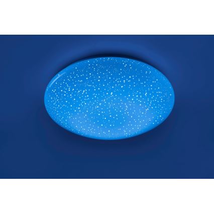 Leuchten Direkt 14242-16 - LED RGB Dimmable ceiling light SKYLER LED/18W/230V + remote control