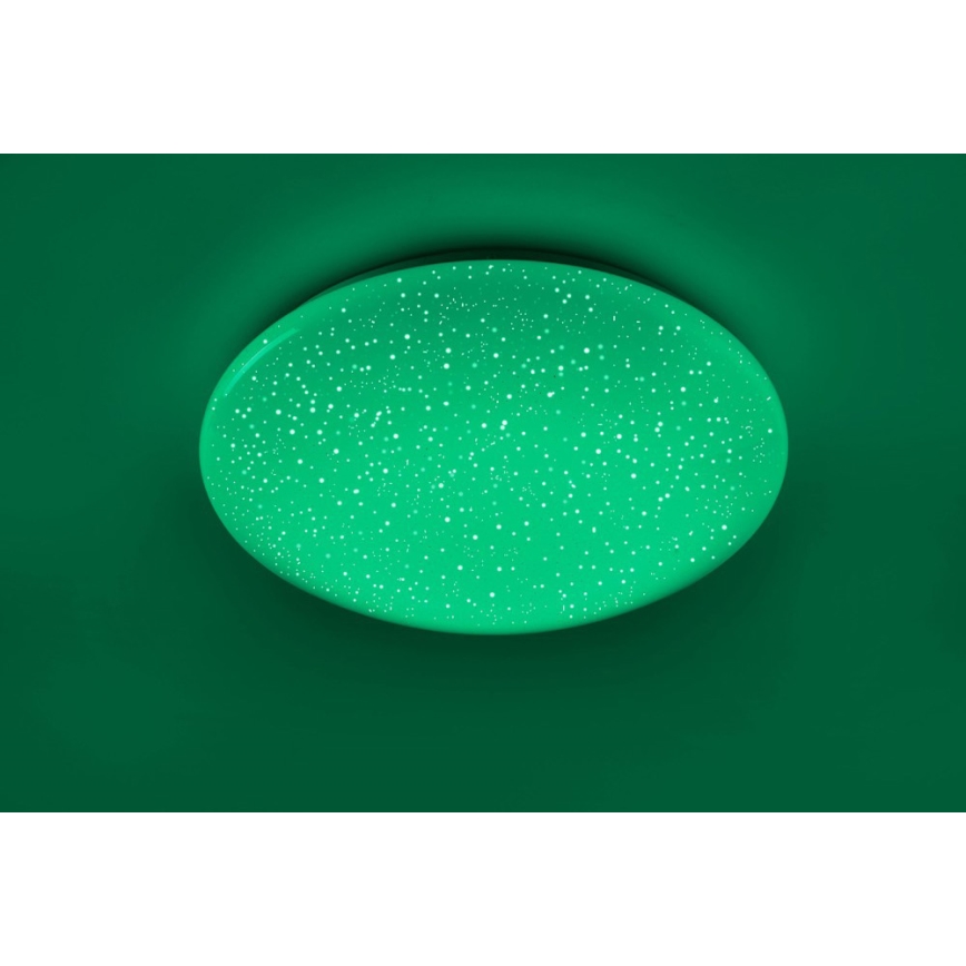 Leuchten Direkt 14242-16 - LED RGB Dimmable ceiling light SKYLER LED/18W/230V + remote control