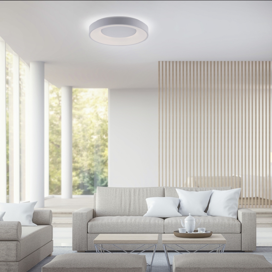 Leuchten Direkt 14326-16 - LED Dimming ceiling light ANIKA LED/30W/230V + remote control
