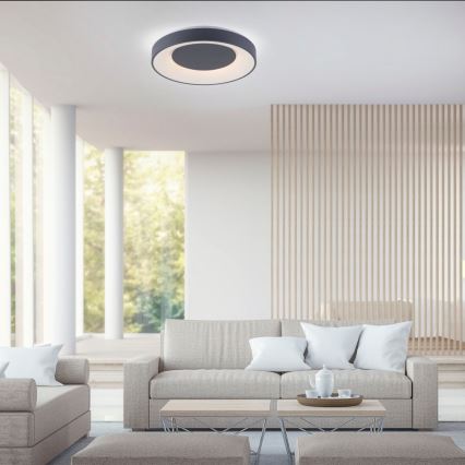 Leuchten Direkt 14346-18 -LED RGB Dimmable ceiling light ANIKA LED/26,5W/230V Tuya 2700-5000K + remote control
