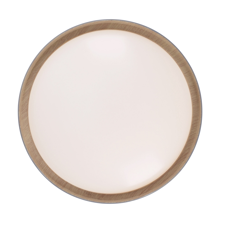 Leuchten Direkt 14347-15 - LED Dimmable ceiling light EMILIA LED/28,8W/230V grey