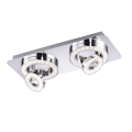 Leuchten Direkt 14521-17 - LED Ceiling light TIM 2xLED/2,8W/230V + 2xLED/3,1W