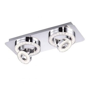 Leuchten Direkt 14521-17 - LED Ceiling light TIM 2xLED/2,8W/230V + 2xLED/3,1W