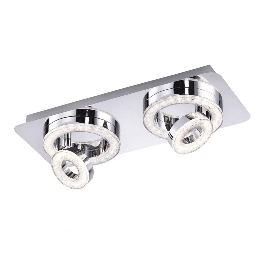 Leuchten Direkt 14521-17 - LED Ceiling light TIM 2xLED/2,8W/230V + 2xLED/3,1W