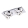 Leuchten Direkt 14521-17 - LED Ceiling light TIM 2xLED/2,8W/230V + 2xLED/3,1W