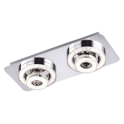 Leuchten Direkt 14521-17 - LED Ceiling light TIM 2xLED/2,8W/230V + 2xLED/3,1W