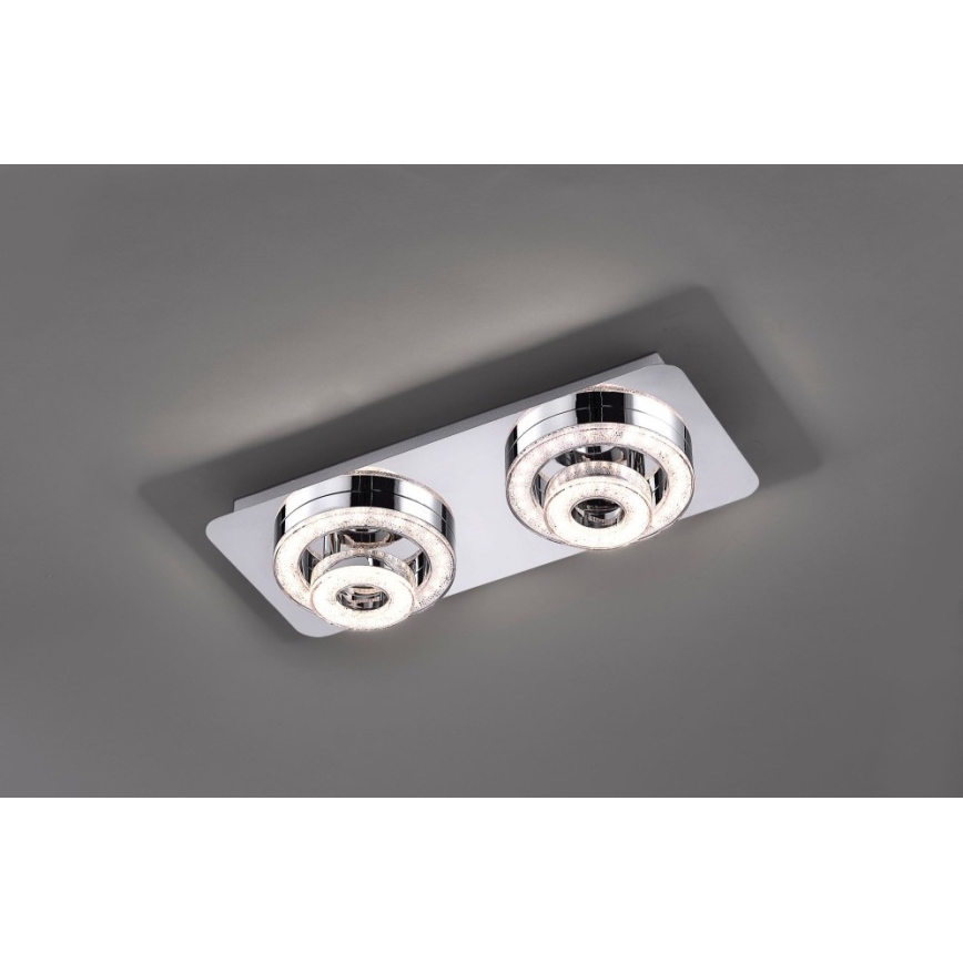 Leuchten Direkt 14521-17 - LED Ceiling light TIM 2xLED/2,8W/230V + 2xLED/3,1W