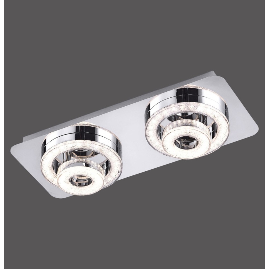 Leuchten Direkt 14521-17 - LED Ceiling light TIM 2xLED/2,8W/230V + 2xLED/3,1W