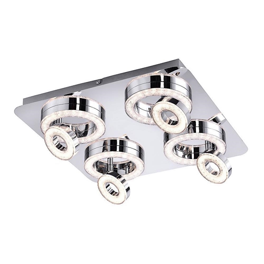 Leuchten Direkt 14522-17 - LED Spotlight TIM 4xLED/2,8W/230V + 4xLED/3,1W