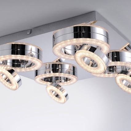 Leuchten Direkt 14522-17 - LED Spotlight TIM 4xLED/2,8W/230V + 4xLED/3,1W