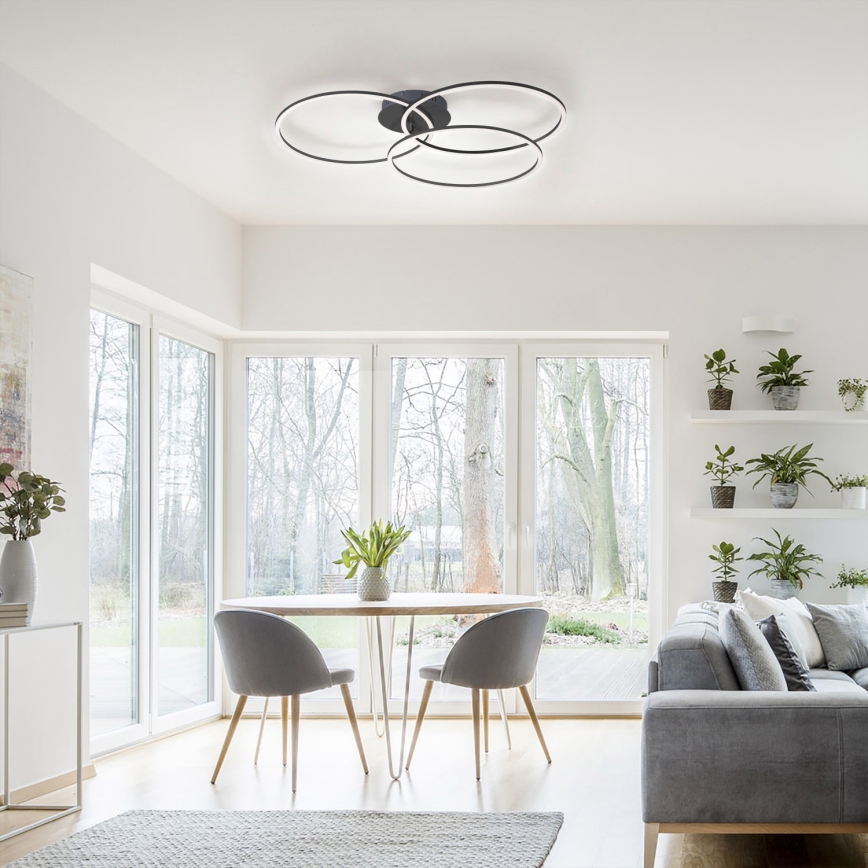 Leuchten Direkt 14539-18 - LED Dimming ceiling light IVANKA 3xLED/12W/230V
