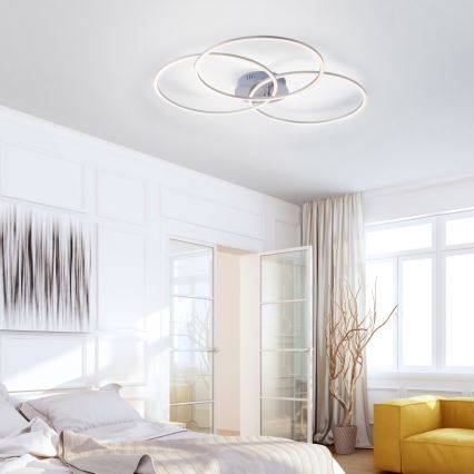 Leuchten Direkt 14539-55 - LED Dimming ceiling light IVANKA 3xLED/12W/230V