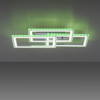 Leuchten Direkt 14636-55 - LED RGB Dimmable ceiling light FELIX LED/35W/230V + remote control