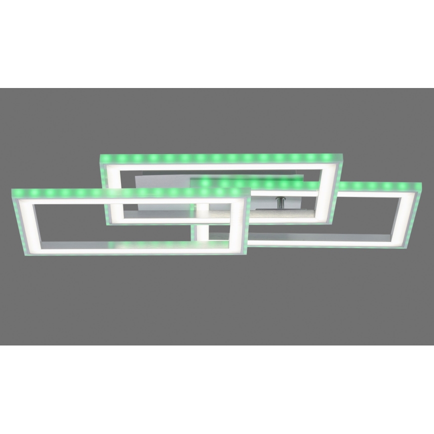 Leuchten Direkt 14636-55 - LED RGB Dimmable ceiling light FELIX LED/35W/230V + remote control