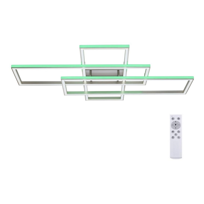 Leuchten Direkt 14637-55 - LED RGB Dimmable ceiling light FELIX LED/50W/230V + remote control
