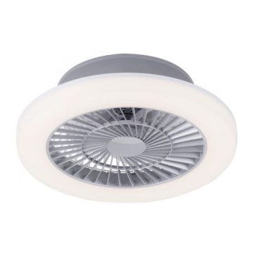 Leuchten Direkt 14645-55 - LED Light with a fan LEONARD LED/27W/230V