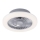 Leuchten Direkt 14645-55 - LED Light with a fan LEONARD LED/27W/230V