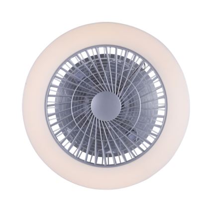 Leuchten Direkt 14645-55 - LED Light with a fan LEONARD LED/27W/230V