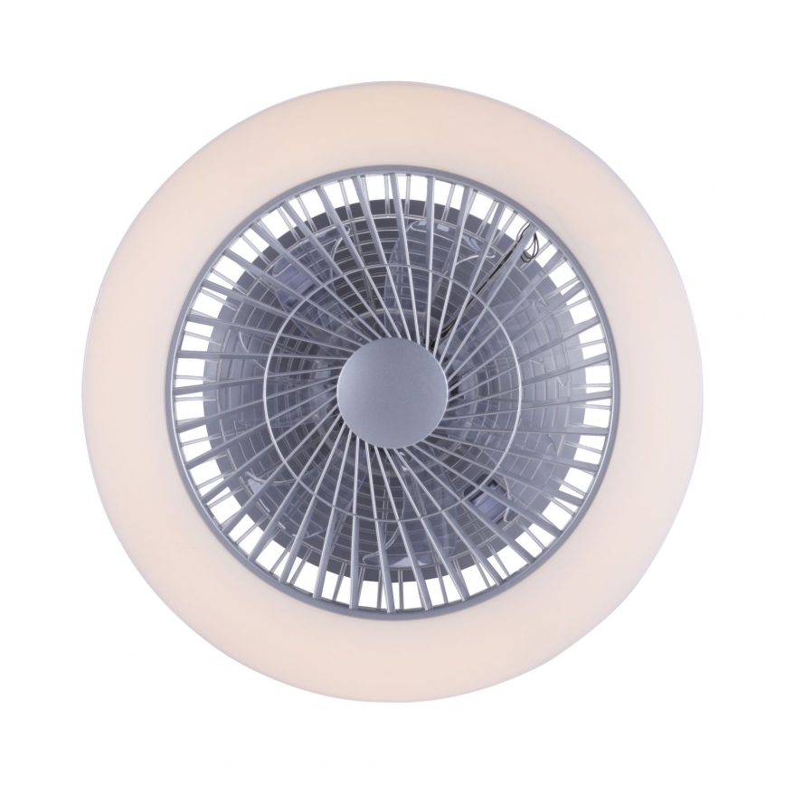 Leuchten Direkt 14645-55 - LED Light with a fan LEONARD LED/27W/230V