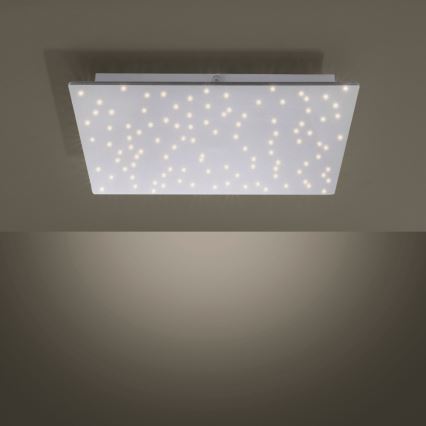 Leuchten Direkt 14671-55 - LED Dimmable ceiling light SPARKLE LED/18W/230V 2700-5000K + remote control