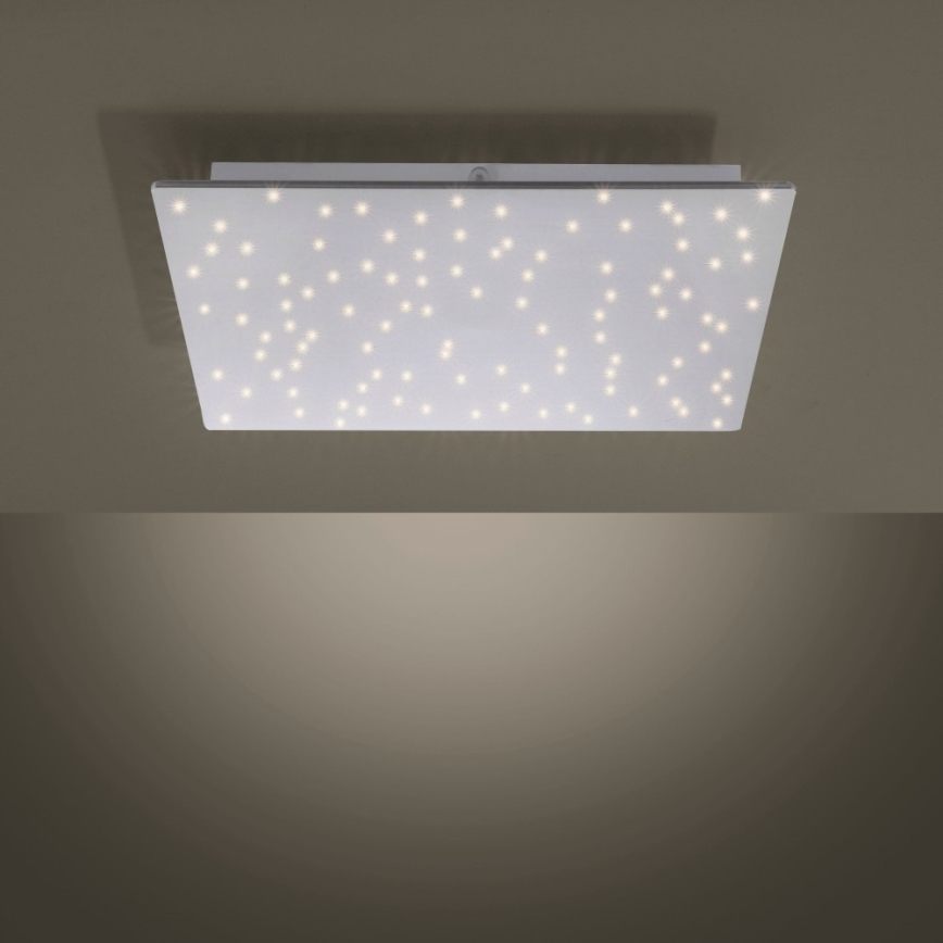 Leuchten Direkt 14671-55 - LED Dimmable ceiling light SPARKLE LED/18W/230V 2700-5000K + remote control