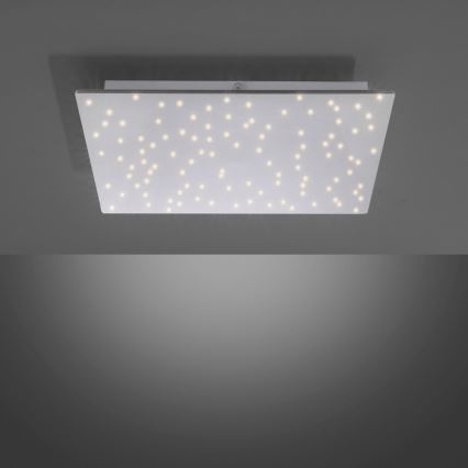 Leuchten Direkt 14671-55 - LED Dimmable ceiling light SPARKLE LED/18W/230V 2700-5000K + remote control