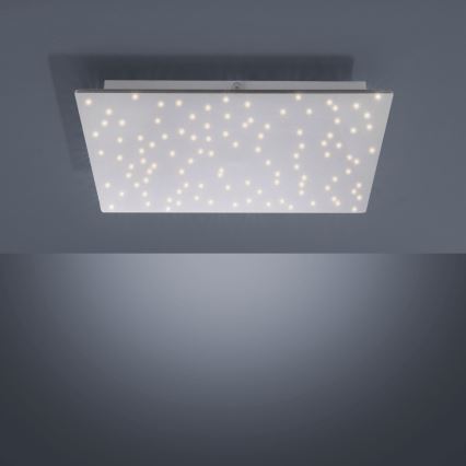 Leuchten Direkt 14671-55 - LED Dimmable ceiling light SPARKLE LED/18W/230V 2700-5000K + remote control