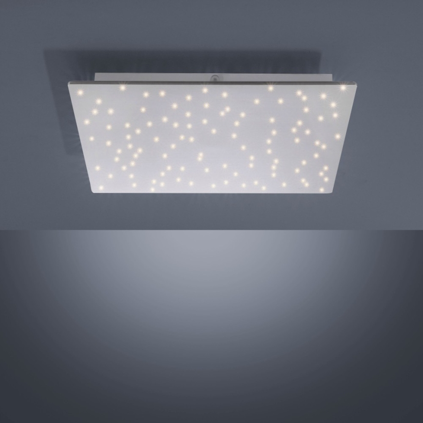 Leuchten Direkt 14671-55 - LED Dimmable ceiling light SPARKLE LED/18W/230V 2700-5000K + remote control