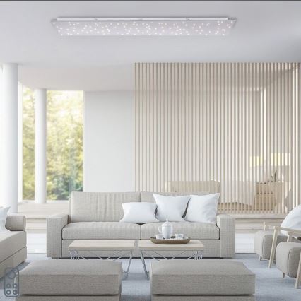 Leuchten Direkt 14672-55 - LED Dimmable ceiling light SPARKLE LED/18W/230V 2700-5000K + remote control
