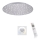 Leuchten Direkt 14673-55 - LED Dimmable ceiling light SPARKLE LED/18W/230V + remote control