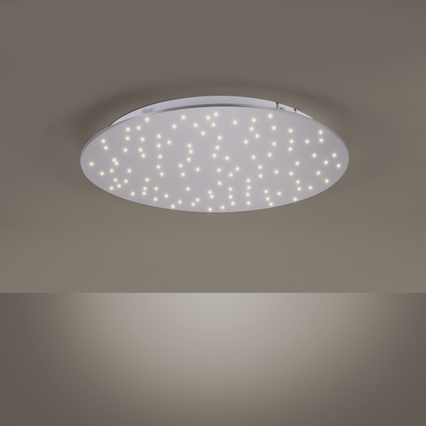Leuchten Direkt 14673-55 - LED Dimmable ceiling light SPARKLE LED/18W/230V + remote control