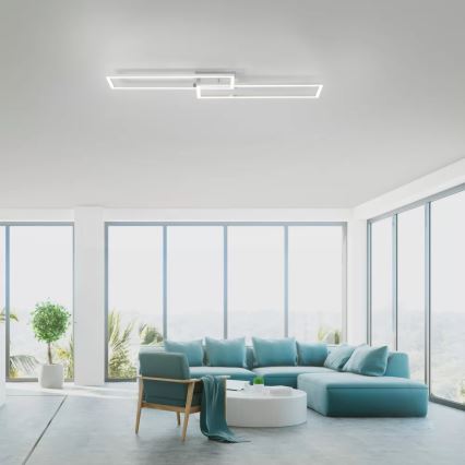 Leuchten Direkt 14691-55 - LED Dimmable surface-mounted chandelier IVEN 2xLED/18W/230V