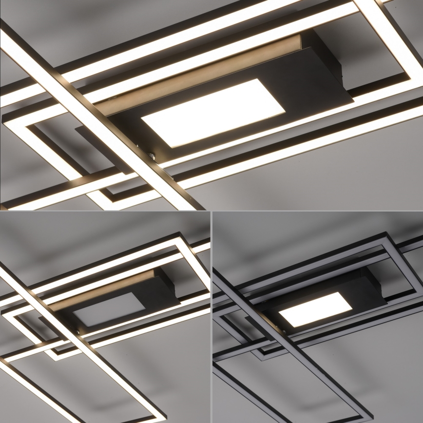 Leuchten Direkt 14693-18 - LED Dimmable ceiling light ASMIN LED/48W/230V + remote control