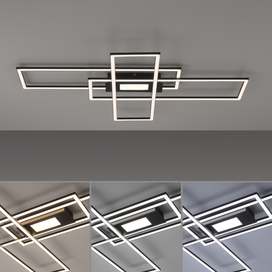 Leuchten Direkt 14693-18 - LED Dimmable ceiling light ASMIN LED/48W/230V + remote control