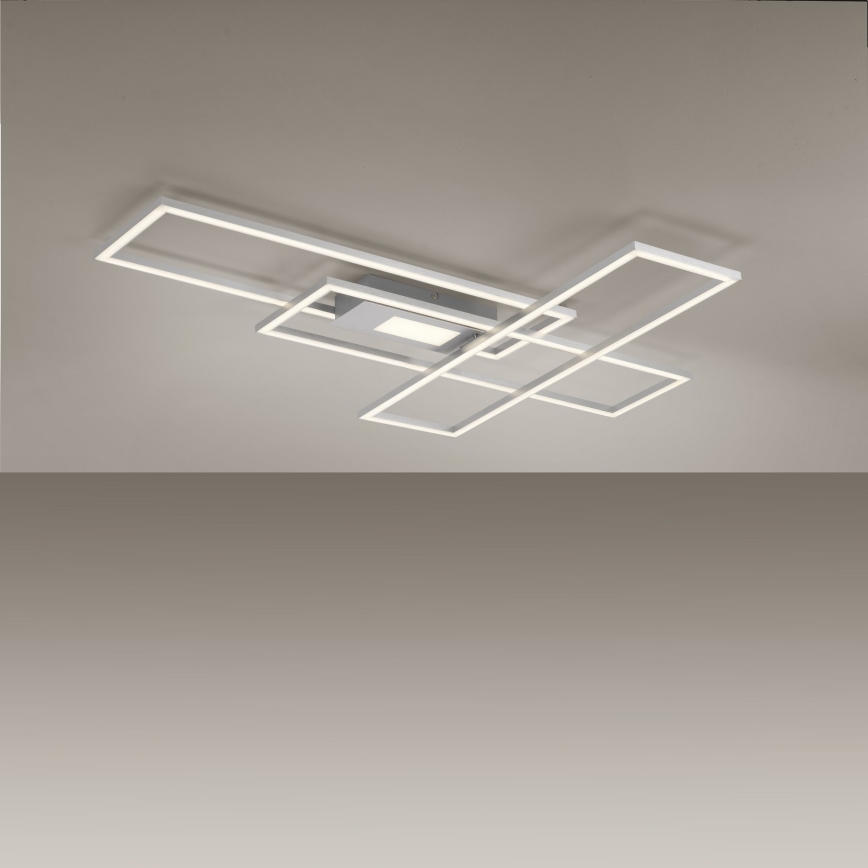 Leuchten Direkt 14693-55 - LED Dimmable ceiling light ASMIN LED/48W/230V + remote control