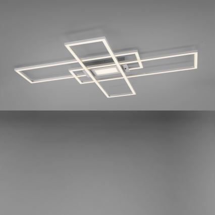 Leuchten Direkt 14693-55 - LED Dimmable ceiling light ASMIN LED/48W/230V + remote control