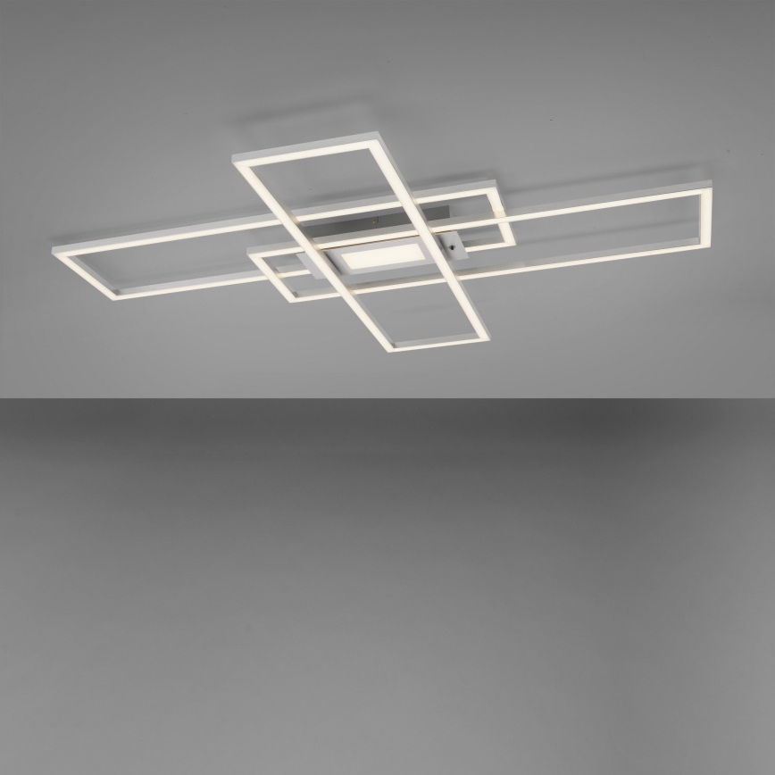 Leuchten Direkt 14693-55 - LED Dimmable ceiling light ASMIN LED/48W/230V + remote control